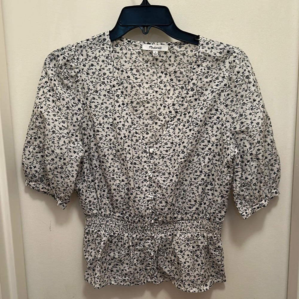 Madewell Floral Print Women's Top